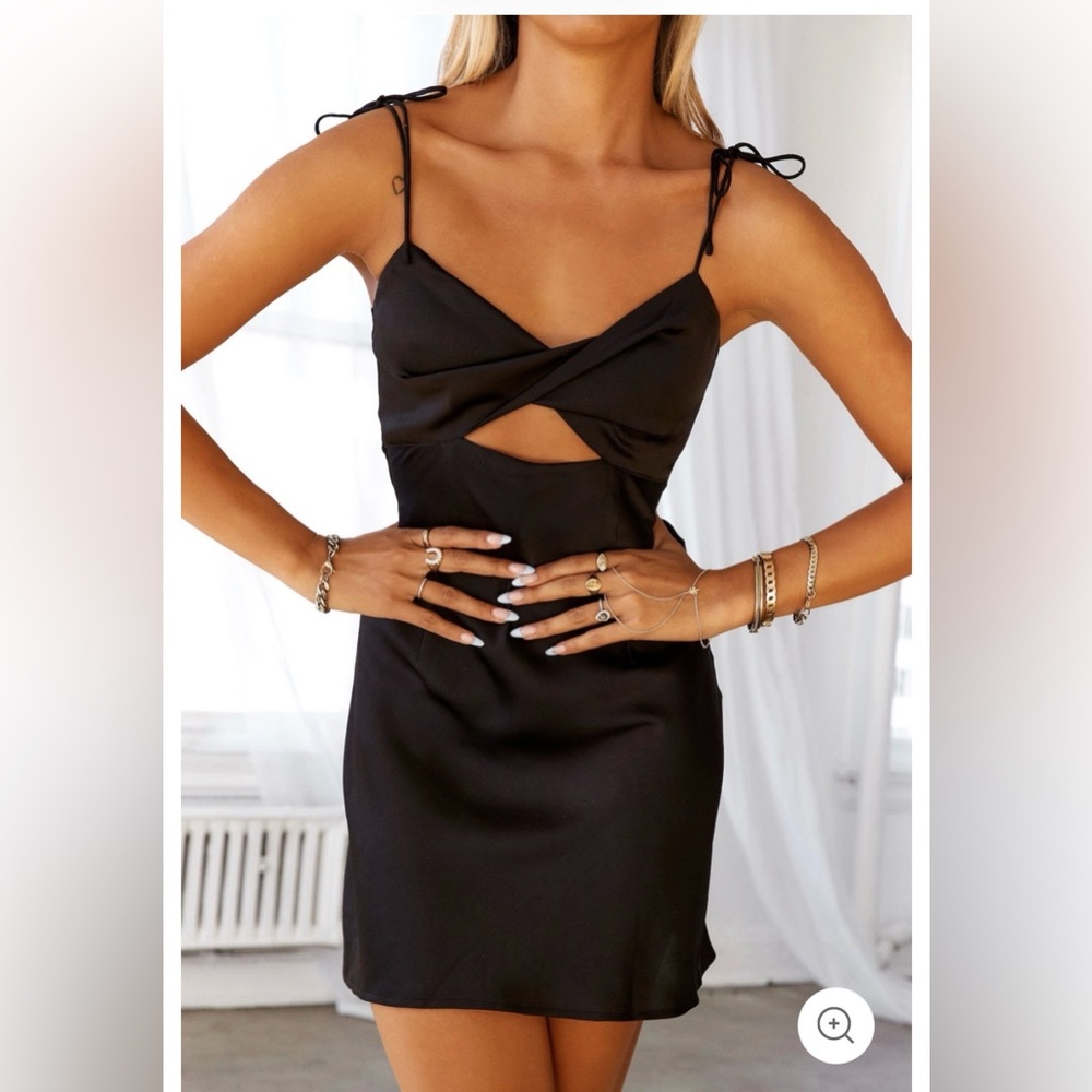 HELLO MOLLY Got Music For You Dress Black XS NWT - Picture 3 of 9
